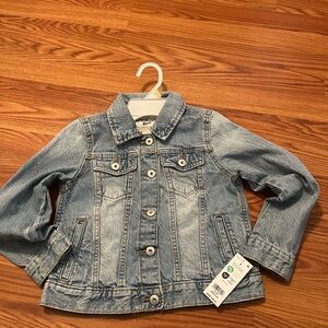 NWT, OshKosh B'gosh Blue Denim Jean Jacket Classic Style
